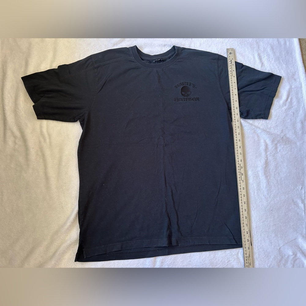 Black Harley Davidson Tshirt​